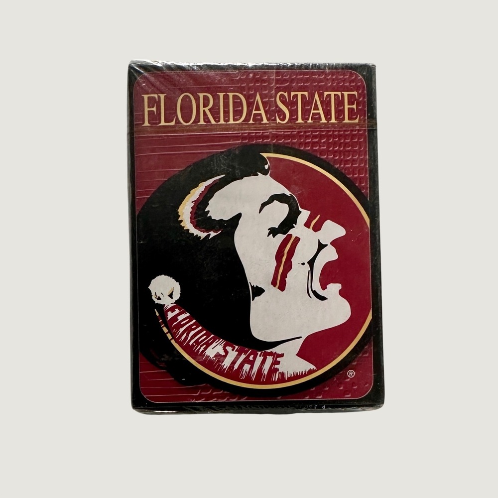 Florida State Seminoles Playing Cards Champion Treasures Team Spirit FSU Logo